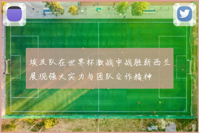 埃及队在世界杯激战中战胜新西兰展现强大实力与团队合作精神
